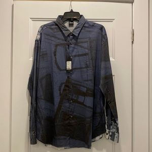 NEVER WORN NWT HARRY ROSEN MENS CASUAL SHIRT